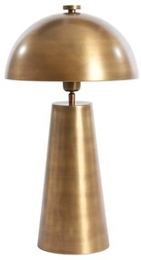 Lampadar în culoarea bronzului cu abajur din metal (înălțime 52 cm) Dita – Light & Living
