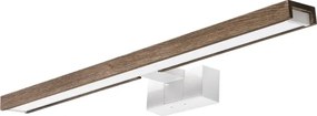 Brilagi-LED Iluminare pentru oglindă de baie WOODY MIRROR 3în1 LED/12W/230V 60 cm IP44 alb/stejar
