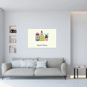 Tablou - Orașe din Europa N⁰4 (90x60 cm)