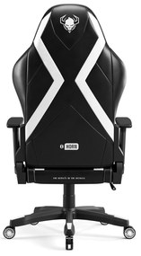 Scaun gaming Diablo X-Horn 2.0 Normal Size, negru-alb