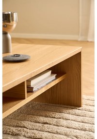 Măsuță de cafea în culoare naturală cu aspect de lemn de stejar 60x120 cm Arlon – Actona