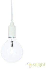 Pendul modern diametru 11cm EDISON SP1 BIANCO 113302