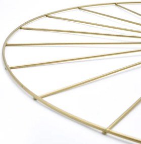 Aplică MONTANA 1xE27/15W/230V d. 30 cm auriu