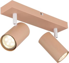 Globo 57911-2P - Aplica spot ROBBY 2xGU10/35W/230V portocalie