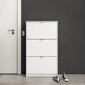 Pantofar alb cu deschidere înclinată Shoes – Tvilum