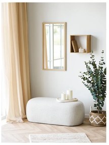 Raft în culoare naturală etajat din lemn de stejar 30 cm Lattoon – House Nordic