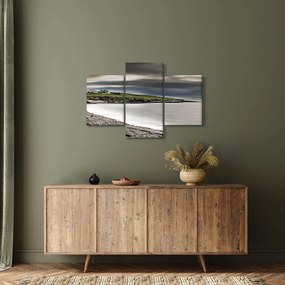 Tablou cu lac în amurg (90x60 cm)
