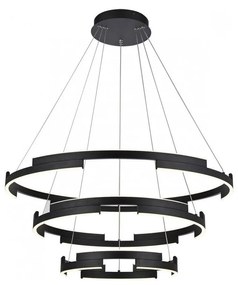 Lustră LED dimabilă pe cablu CASTLE LED/80W/230V negru Redo 01-3182