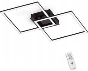 Lustră LED dimabilă aplicată Eglo 75553 PALMAVES LED/28W/230V 3000-6500K + telecomandă