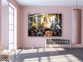 Tablou canvas antrenament fitness - 70x50cm