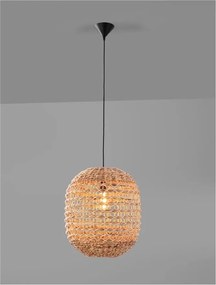 Lustra boho style design natural Bola