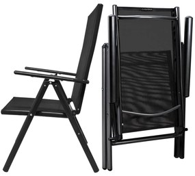 Deuba Ansamblu aluminiu ALU 1 + 8 - Negru