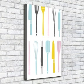 Imprimare tablou canvas Ustensile de bucătărie