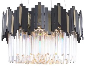 Lustră pe cablu Zuma Line 2200018M ROTTA 6xE14/40W/230V negru/auriu