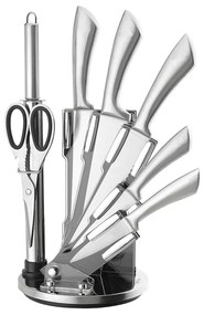 Set cutite cu suport, 8 piese