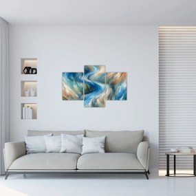 Tablou - Curent abstract (90x60 cm)