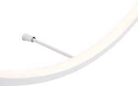 MAXLIGHT W0434 - Plafonieră LED pentru baie VISUAL LED/22W/230V 60 cm IP44 albă