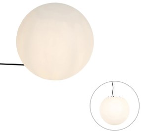 Lampa moderna de exterior alb 35 cm IP65 - Nura