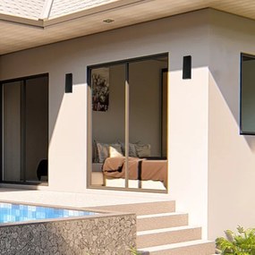 Aplică LED de exterior LED/8W/230V 4000K IP65 negru