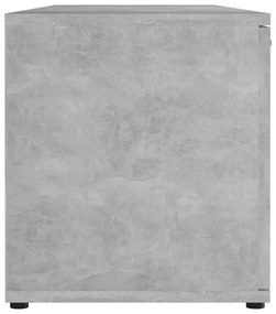 Comoda TV, gri beton, 120 x 34 x 37 cm, PAL 1, Gri beton