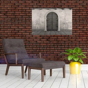 Tablou - Ușa misterioasă (90x60 cm)