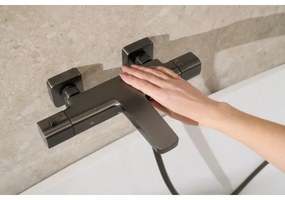 Baterie termostatică pentru cadă KFA Armatura MALAGA 5754-010-61, gri metalizat