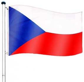 Catarg inclusiv steagul Republicii Cehe - 650 cm