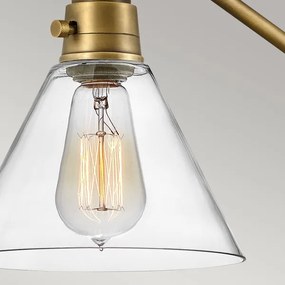 Lampă de perete Hinkley HK-ARTI-1W-HB-CG ARTI 1xE27/60W/230V alamă