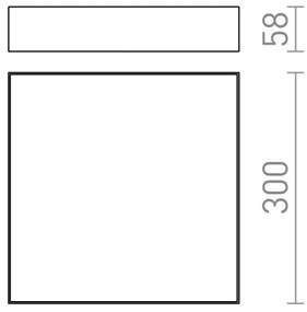 Plafonieră LED LARISA LED/30W/230V albă RED-Design Rendl-R12850