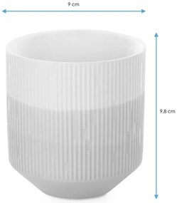 Vas din ceramica Culoare gri, FINO