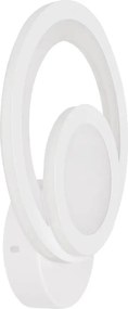 Aplica LED Erste Skadi 25W 2500lm, Alb, 19.5x23cm, CCT Ajustabil, Design Minimalist Modern, Corp Iluminat Perete, Eficienta Energetica, Durabila