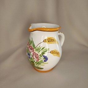 Carafă din ceramică 0.5L model maci