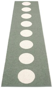 Covor tip traversă pentru interior și exterior verde 70x300 cm Vera Army – Pappelina