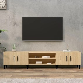 Comoda TV, stejar sonoma, 180x31,5x40 cm, lemn prelucrat