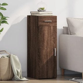vidaXL Dulap, stejar maro, 30x42,5x93 cm, lemn prelucrat