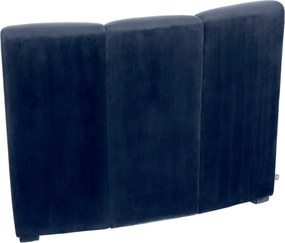 Modul canapea design LUX Lando, Catifea albastra