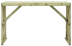 44902 vidaXL Masă de bar, 170 x 60 x 110 cm, lemn de pin tratat