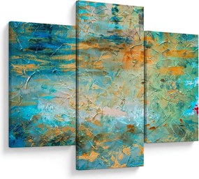 Tablou - Abstract albastru (90x60 cm)
