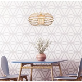 Lustră pe cablu Westinghouse 61255 TULCEA 1xE27/60W/230V bambus