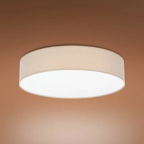 Plafonieră RONDO 4xE27/15W/230V d. 61 cm bej