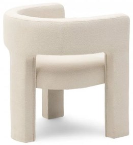 Fotoliu design bej deschis ALPAH LOOP