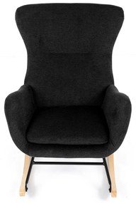 Fotoliu balansoar BK2, negru