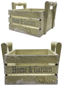 Set 2 Cosuri depozitare VINTAGE HOME, Lemn