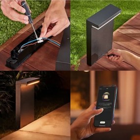 Philips 17455/30/P7 - LED RGB Lampă exterior Hue NYRO LED/13,5W/230V IP44