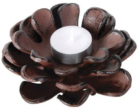 Sfeșnic pentru lumânări de ceai din metal Pine Cone – Esschert Design