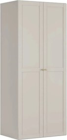 Dulap FLEX, casmir/auriu, PAL, cu 2 usi, 100x66x240 cm