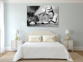 Tablou mărturisire romantică în design alb-negru Love