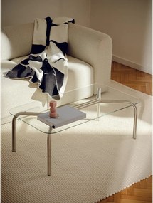 Pătură neagră/crem 150x200 cm Tul – noo.ma