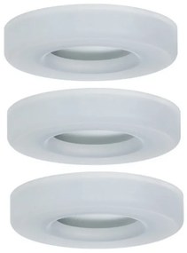 SET 3x plafonieră încastrată LED/5,5W BAGEL 230V Paulmann 92704