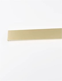 Aplica LED pentru baie cu protectie IP44 SELINE aurie L-60cm